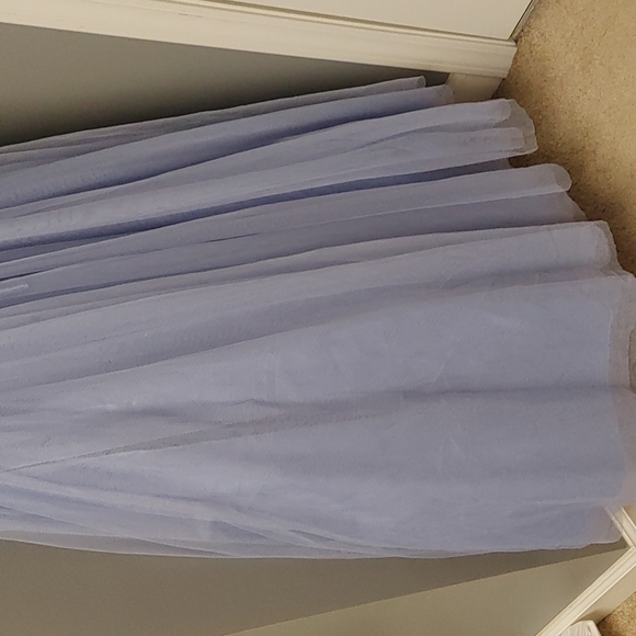 Say Yes to the Prom Women Blue Juniors Beaded Corset-Back Gown Dress Size 5 - Picture 11 of 12